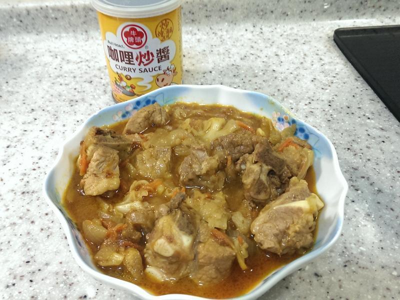 咖哩排骨_牛头牌咖哩新食代的做法