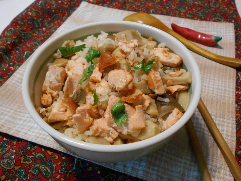 香煎鲑鱼炊饭『家乐福厨神大赛』的做法