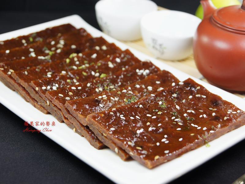 蜜汁辣味猪肉干的做法