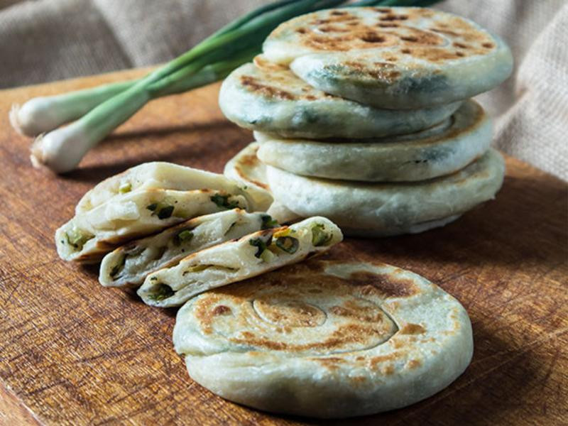 葱油卷饼的做法