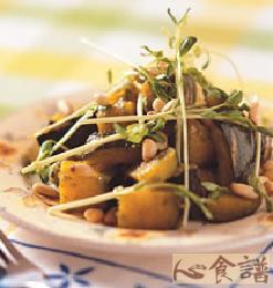 紫苏南瓜沙拉的做法