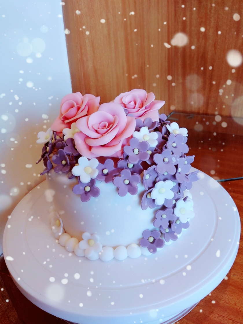 翻糖蛋糕的做法