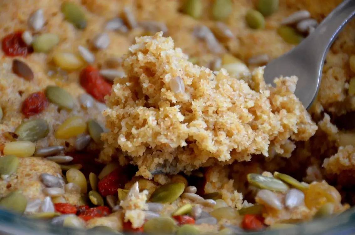 孕妇元气早餐——玉米发糕的做法