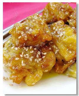 蜜汁香蕉的做法