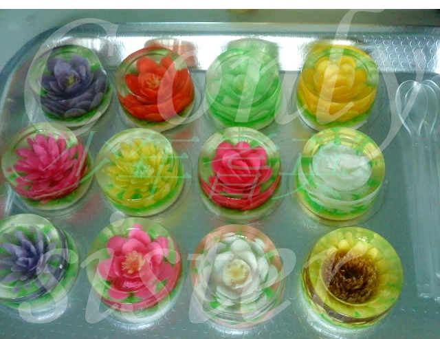 花之果凍的做法