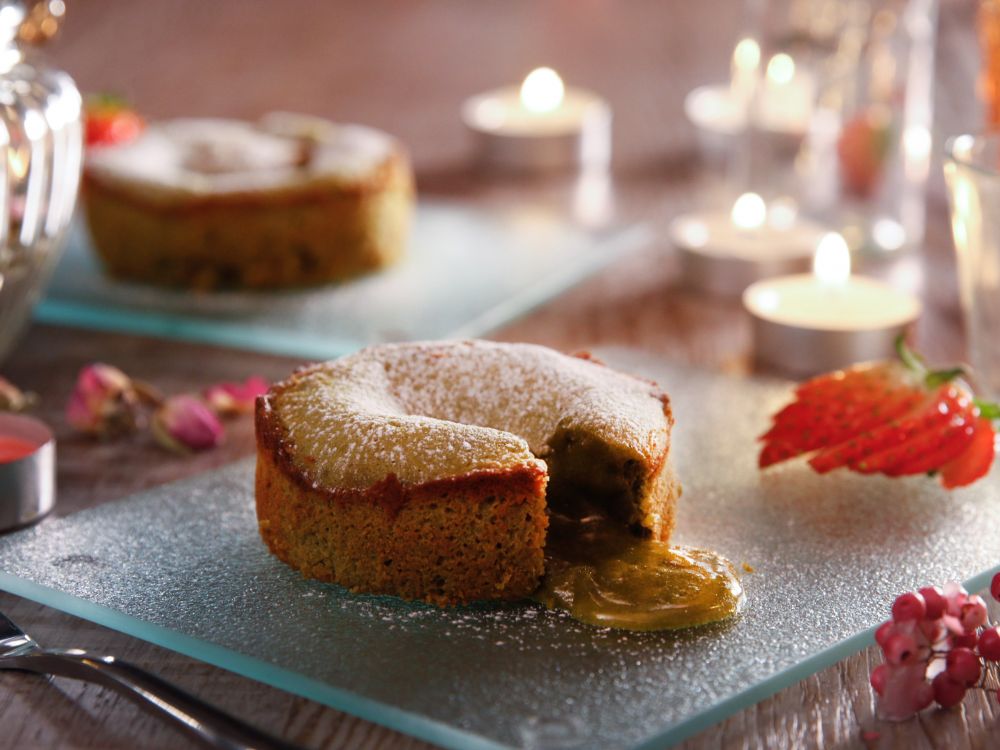 抹茶心太软的做法