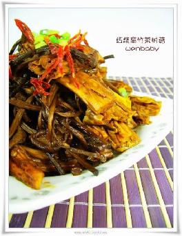 红烧腐竹茶树菇的做法