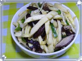 香菇冬笋丝的做法