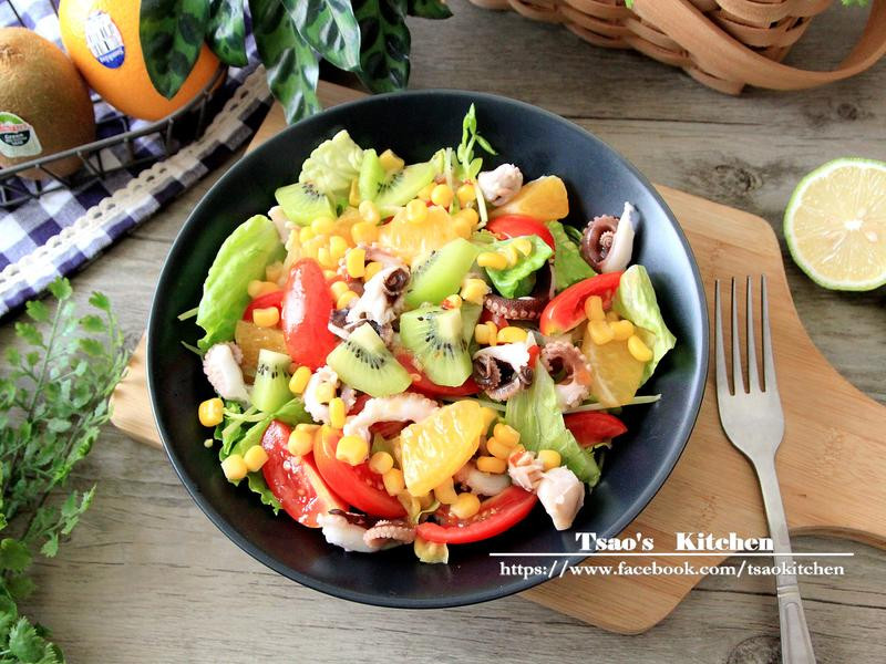 泰式水果玉米沙拉的做法