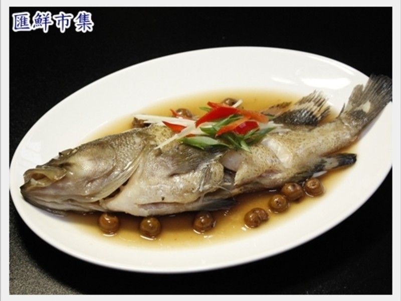 清蒸树子石斑鱼的做法