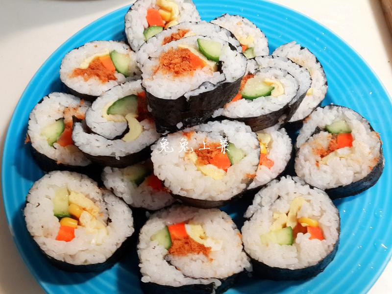 手卷寿司塔的做法