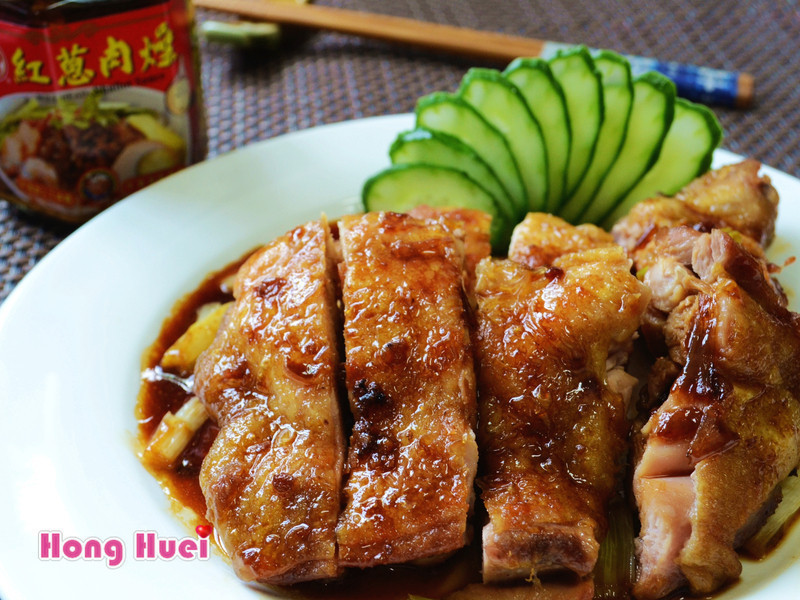 香葱酱烧鸡腿排的做法