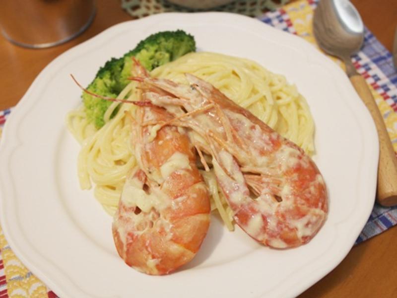 天使红虾起士义大利面~~奶香起士浓呀浓!的做法