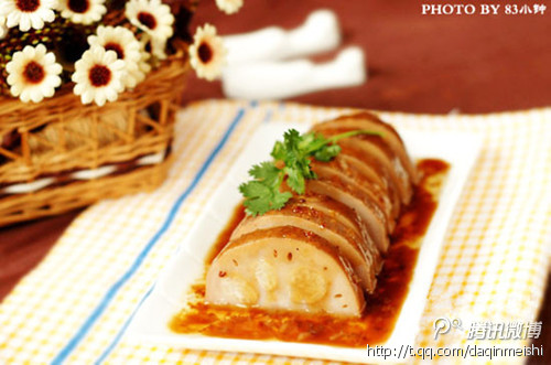 桂花糯米藕的做法