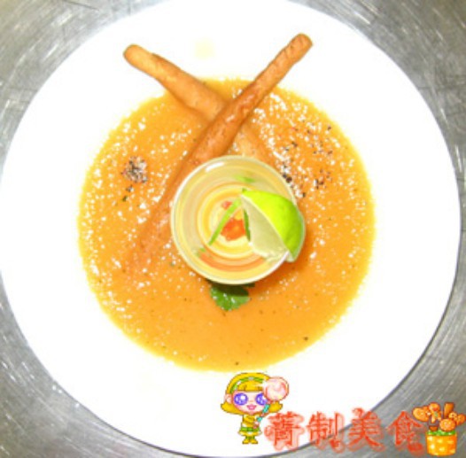 Rockmelon & Vodka Soup������
