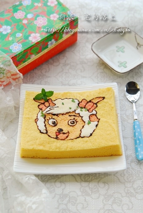 美羊羊蛋糕的做法