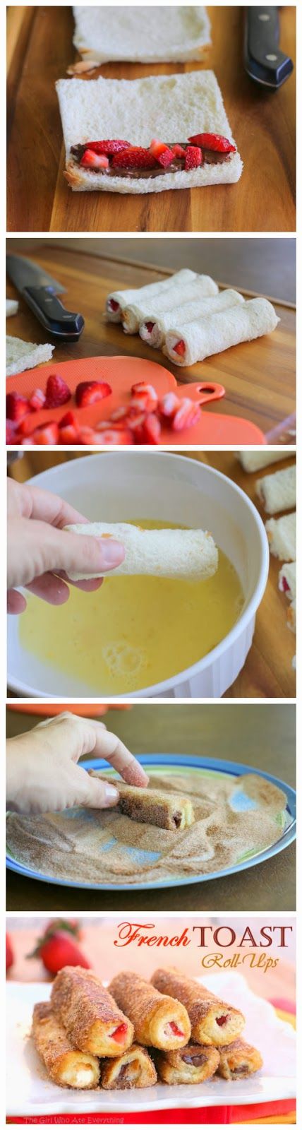 French Toast Roll-Ups������