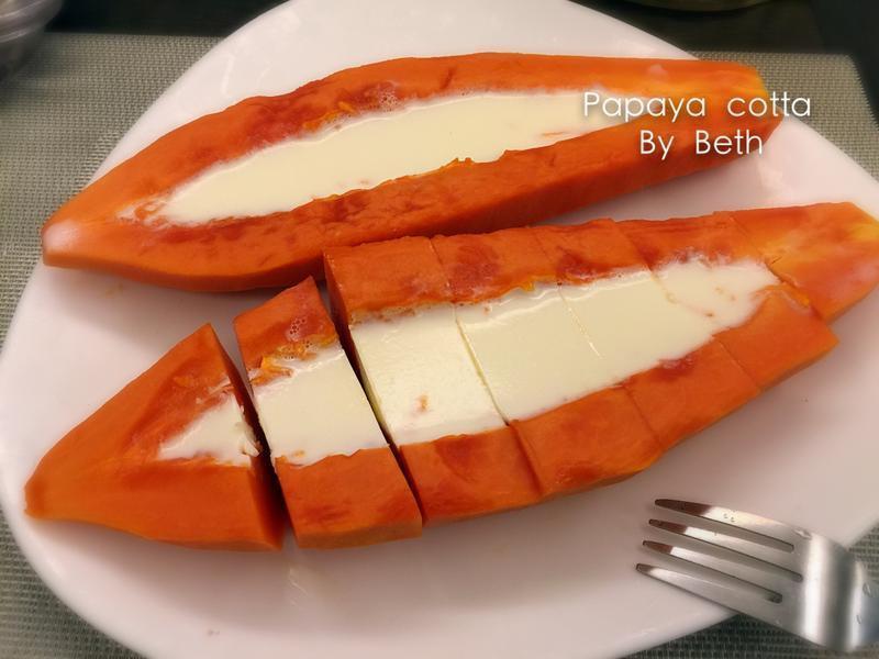 ľ������ Papaya Cotta������