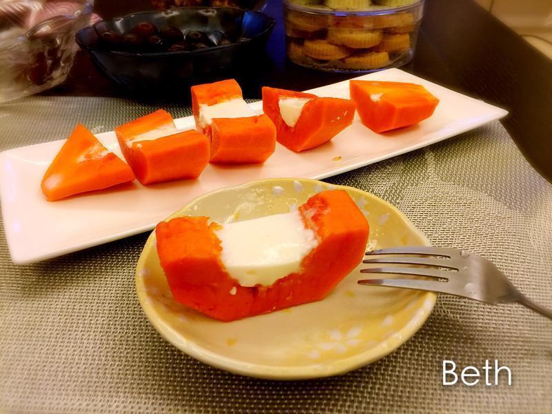 ľ������ Papaya Cotta������