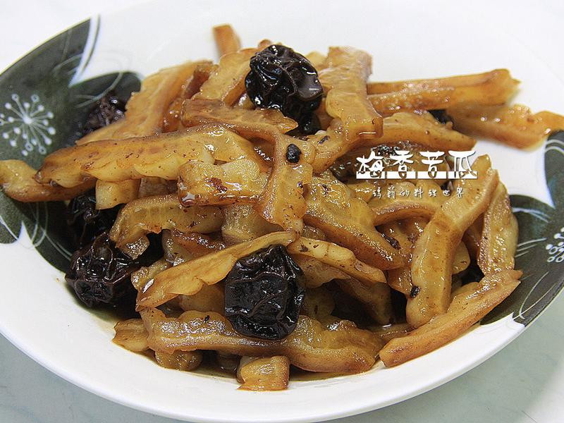 梅香苦瓜的做法