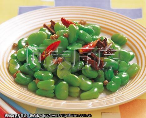 茴香蚕豆的做法