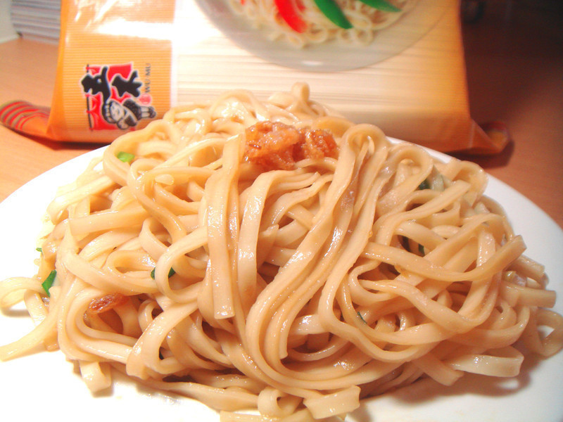 油葱拌面『五木面条』的做法