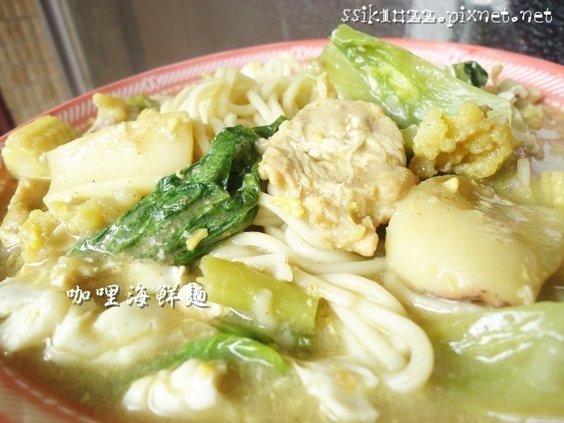 咖哩海鲜刀削面 ? 可果美咖哩火锅高汤的做法