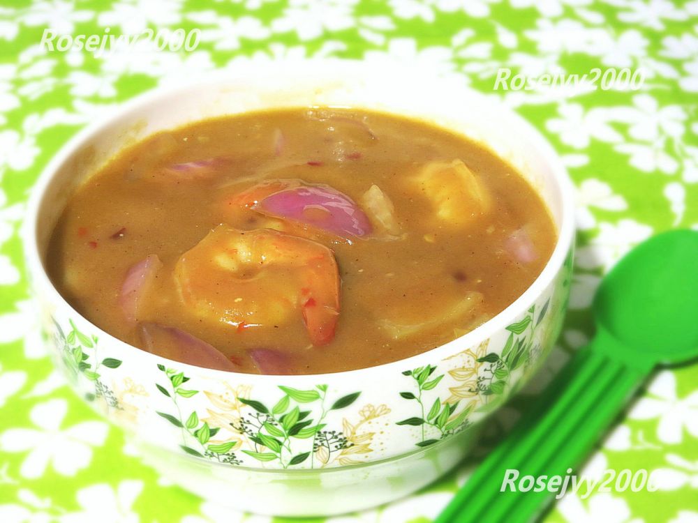 咖喱虾仁的做法