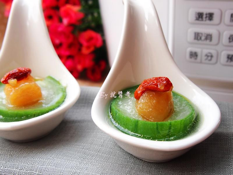 珠贝烩丝瓜的做法