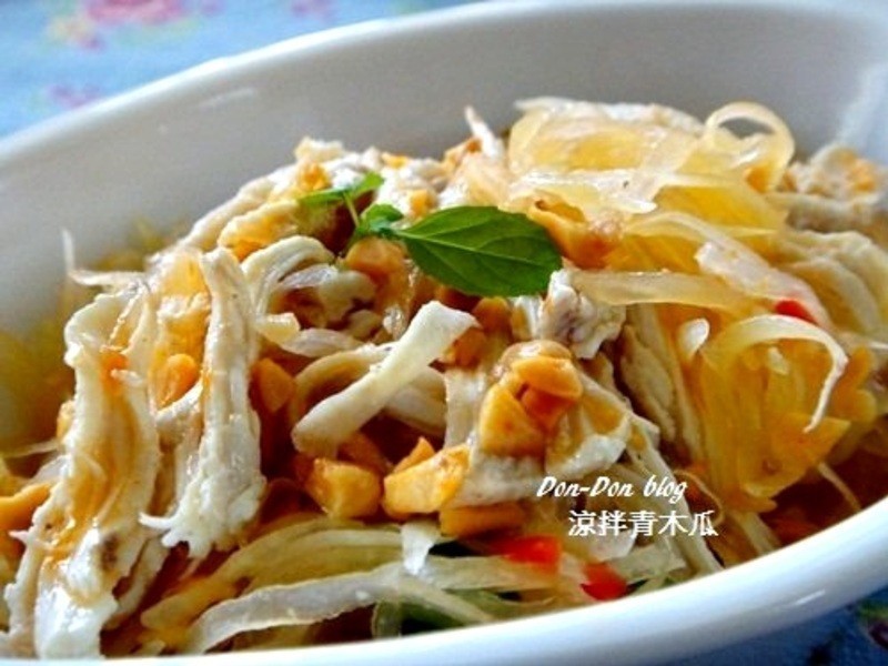 越南凉拌青木瓜的做法