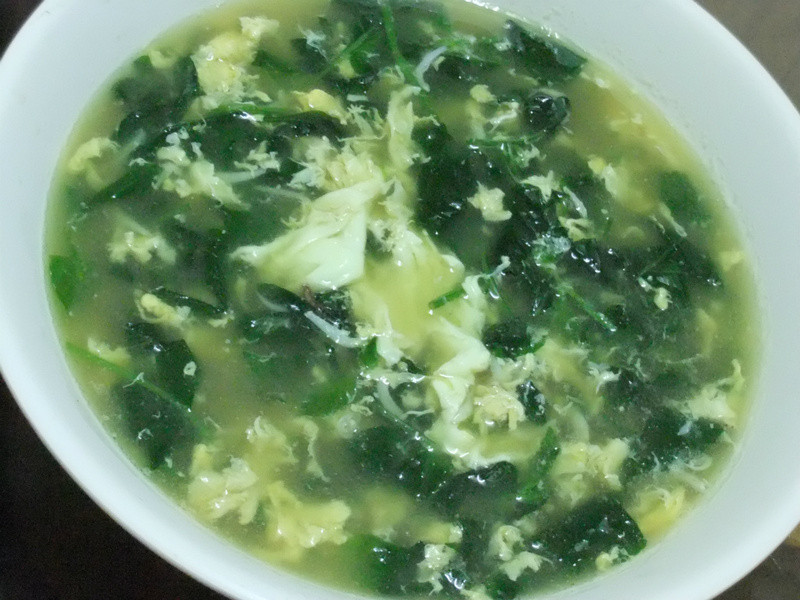 「康宝鲜味炒手鲣鱼风味」龙葵鱼仔蛋花汤的做法