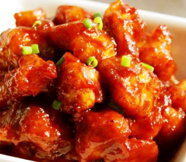 酸甜可口的樱桃肉的做法