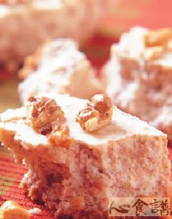 核桃乳酪蛋糕的做法
