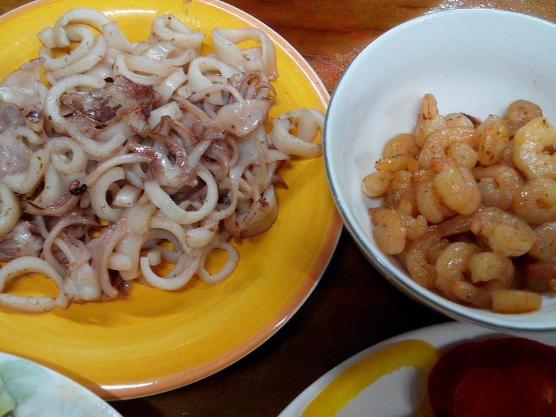 海鲜总汇PIZZA-パンの锅制面包机的做法