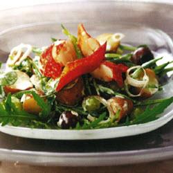 莱姆酱龙虾沙拉的做法