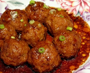 红烧茄子肉丸的做法