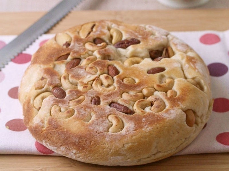 坚果烙饼的做法