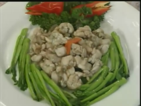 菜远田鸡的做法