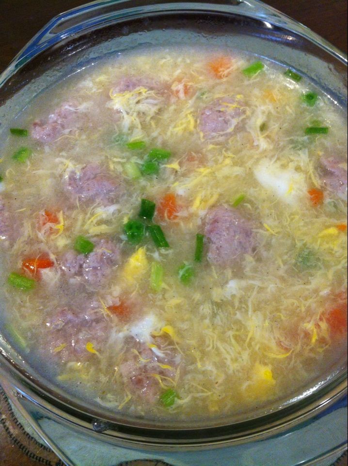 锦绣丸子羹的做法