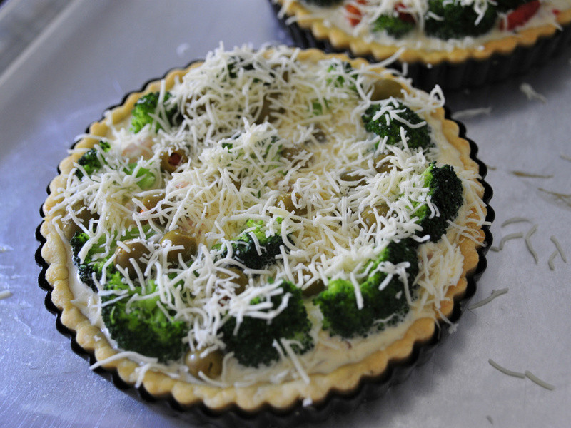 Ϻ����������� | Shrimp & Green Olives Quiche������
