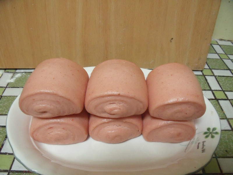 红曲馒头的做法