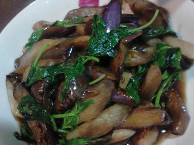 塔香紫茄的做法