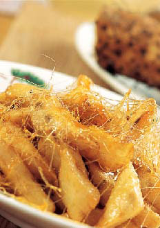 拔丝山药的做法