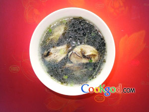 生蚝清汤的做法