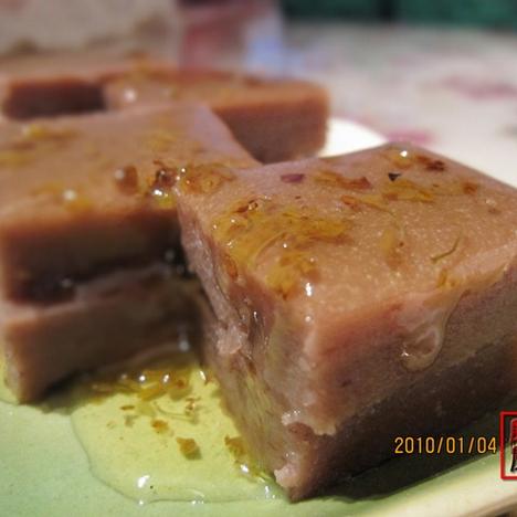 怪獸廚房-鴻運當頭--桂花紅豆糕的做法