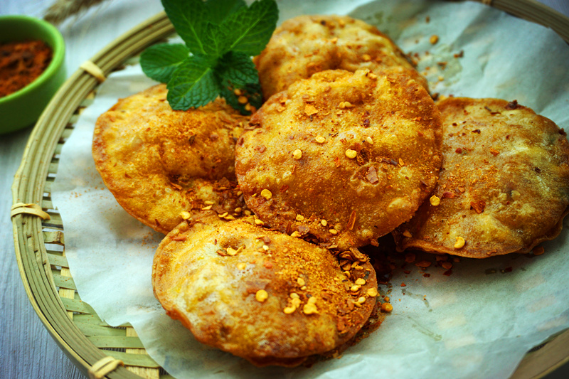 脆香鱿鱼饼的做法