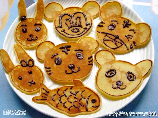 可爱动物小松饼的做法
