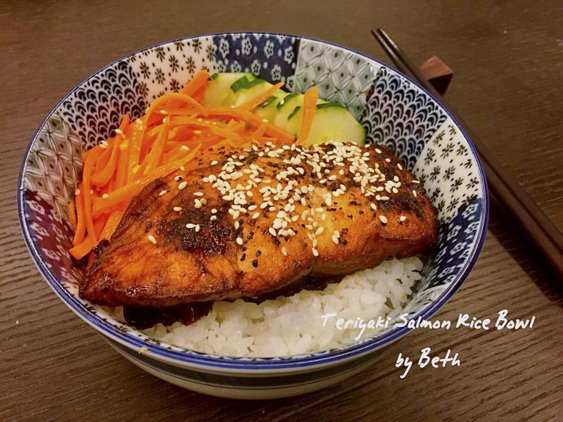 照烧鲑鱼盖饭的做法