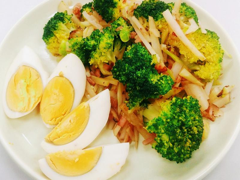 简单炒青花菜的做法