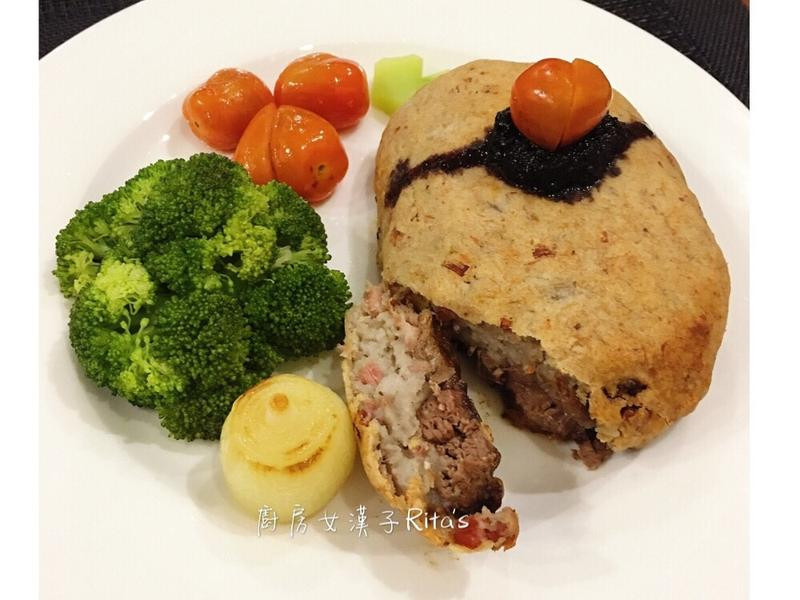 烤箱版西式芋泥鸭的做法